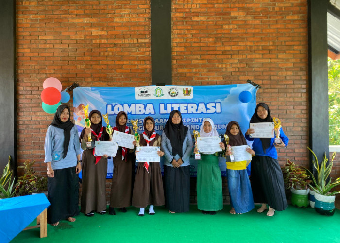 Literasi dan Kepedulian Lingkungan Menyatu di Desa Pandanarum