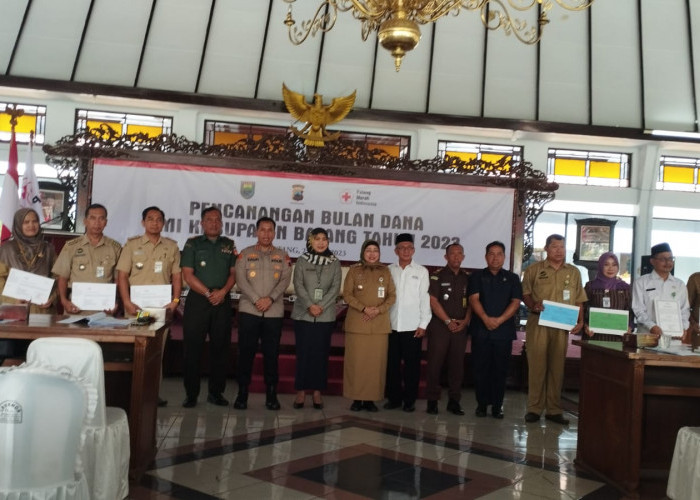 Bulan Dana PMI Tahun 2023 Ditarget Rp1,6 Miliar