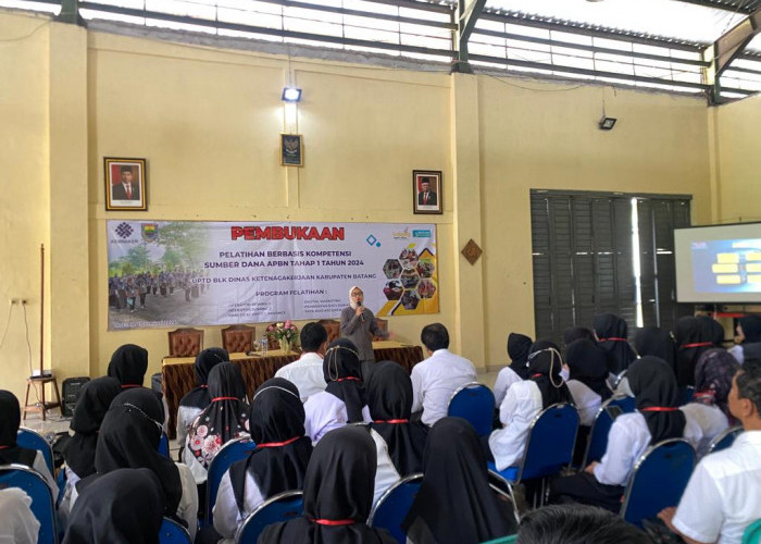 Alhamdulillah 60 Persen Alumni Kursus Gratis BLK Batang 2023 Sudah Terserap ke Dunia Kerja