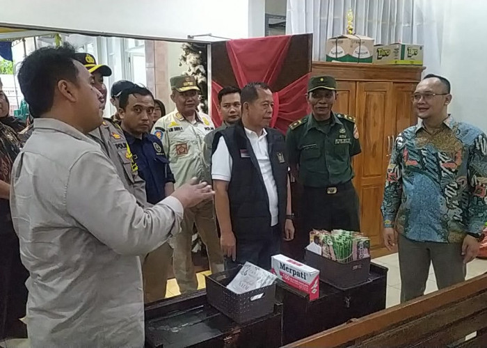 Forkopimda Kabupaten Pekalongan Cek Gereja dan Pos Pengamanan, Pastikan Perayaan Nataru Aman