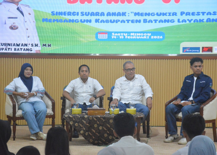 Tak Sekadar Bersuara, Aspirasi Anak-anak Batang Bakal Masuk Dokumen Perencanaan Kabupaten Batang 2027
