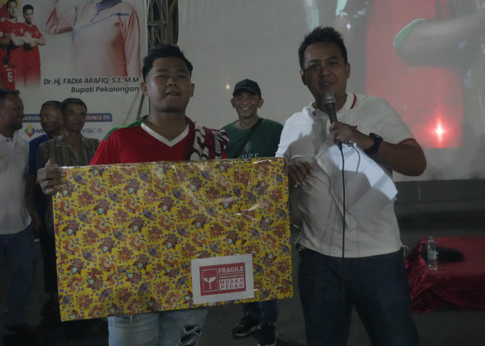 Nobar Timnas Indonesia, Pemkab Pekalongan Sediakan Puluhan Doorprize