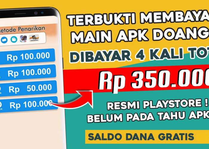 Cair 350 Ribu Rupiah Hanya Dengan 1 Misi! Aplikasi Penghasil Uang Saldo Dana Tercepat 2025 Terbukti Membayar