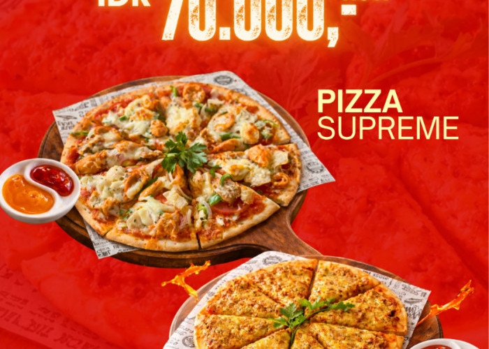 Kiyana Premiere Batang Tawarkan Dua Varian Pizza Rp70 Ribu
