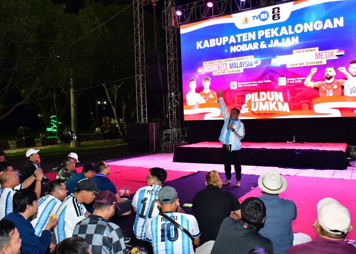 Plt. Bupati Pekalongan Sukirman Apresiasi Antusiasme Warga Nobar Piala Dunia, Final Masih Dikaji
