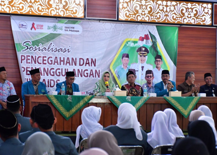 Bupati Fadia Arafiq Sosialisasikan Bahaya HIV/AIDS di PCNU Kabupaten Pekalongan