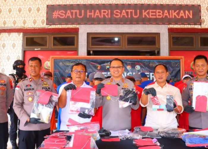 2 Bulan, Polres Pekalongan Ungkap 11 Kasus Tindak Pidana