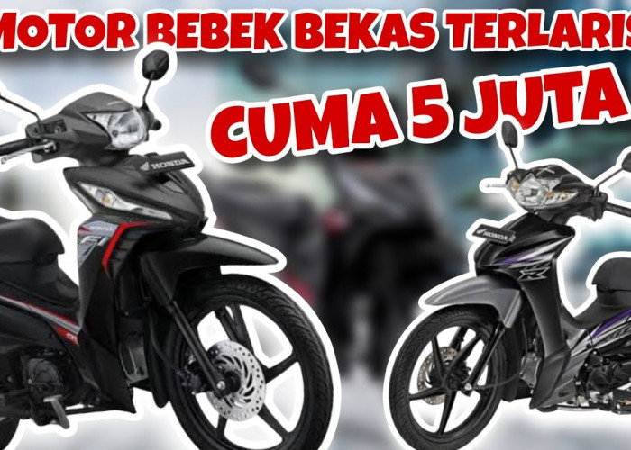 Dijamin Gesit dan Irit! Rekomendasi Motor Bebek Bekas Dibawah Rp 5 Juta, Cocok Sebagai Motor Harian