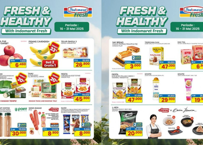 Wow! Ada Produk Fresh & Healthy di Indomaret Mulai Rp4.070, Wajib Cek Sebelum Belanja!