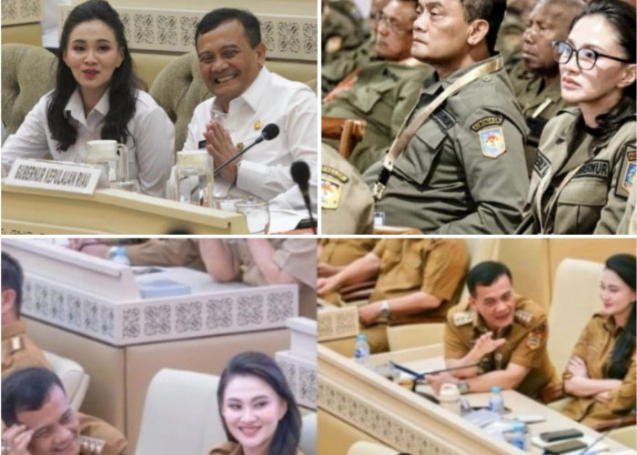 Tak Kebetulan, Ini 6 Momen Gubernur Sherly Tjoanda - Ahmad Luthfi Duduk