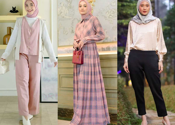 6 Inspirasi Baju Lebaran Bernuansa Pink, Gaya Feminin Eksklusif dari Tren Fashion Ramadhan 2024