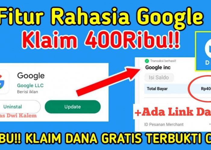 Buruan Klaim! Cara Mudah Mendapatkan Saldo DANA Gratis Langsung dari Google, Begini Caranya