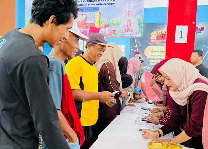 GPM dalam Bazar Murah Pekalongan, Sinergi Jaga Stabilitas Pangan Jelang Ramadan