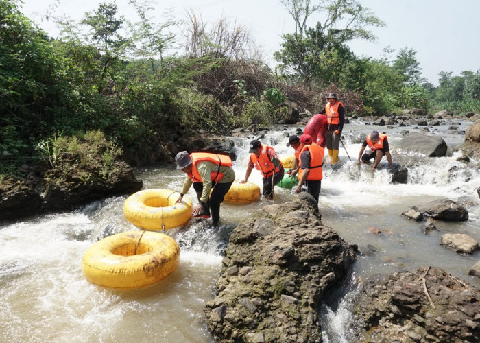 Bakal Kembangkan Wisata Baru, Desa Cepokokuning Batang Uji Coba Susur Sungai Kali Lojahan 