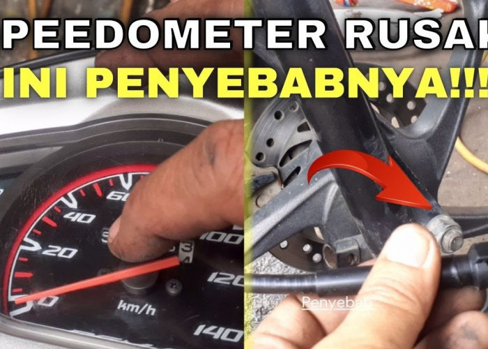 Ternyata Ini Biang Keroknya! Inilah 4 Penyebab Speedometer Motor Tidak Berfungsi, Pengguna Motor Wajib Tahu