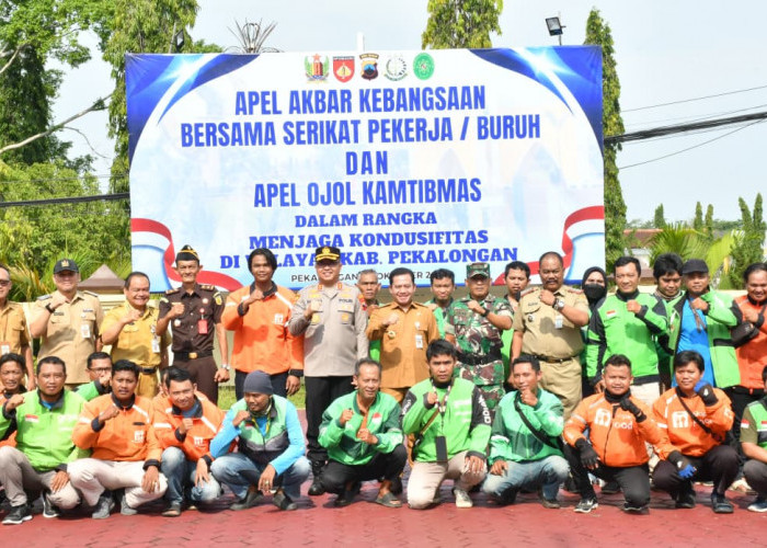 Wakil Bupati Pekalongan Sukirman Ajak Serikat Pekerja dan Ojol Jaga Kondusivitas Daerah