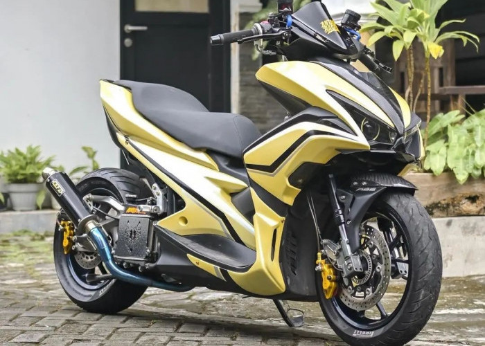 Motor Baru Yamaha Aerox 160 2024 Hadir Dibandrol dengan Harga Terjangkau, Namun Fiturnya Memukau!