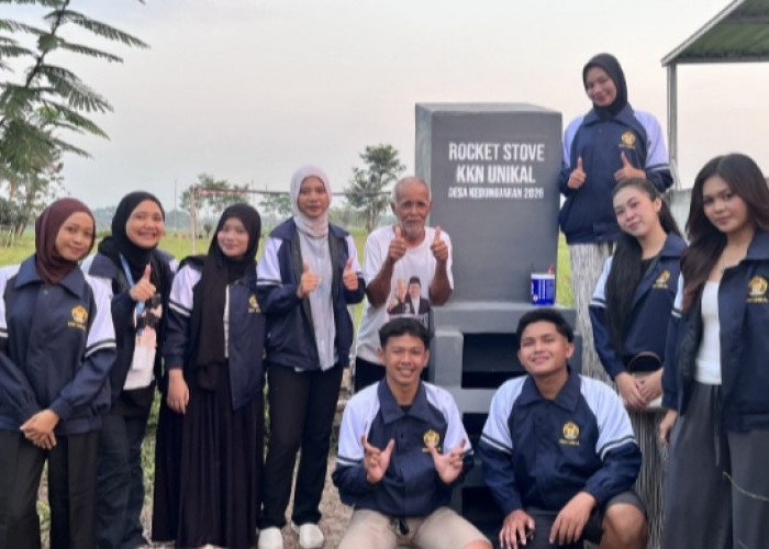 Kelompok KKN UNIKAL Desa Kedungjaran Realisasikan Program Kerja Unggulan Rocket Stove