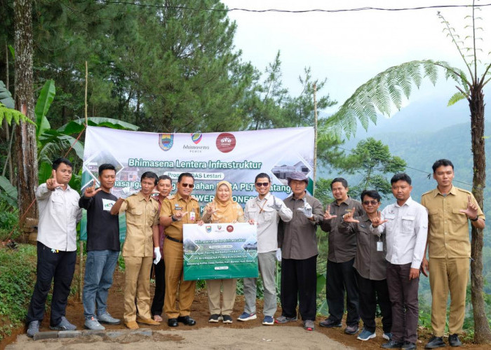 Dukung Program Gerakan Kolaborasi DAS Lestari, BPI Gelar Groundbreaking Paving Berbahan FABA PLTU Batang