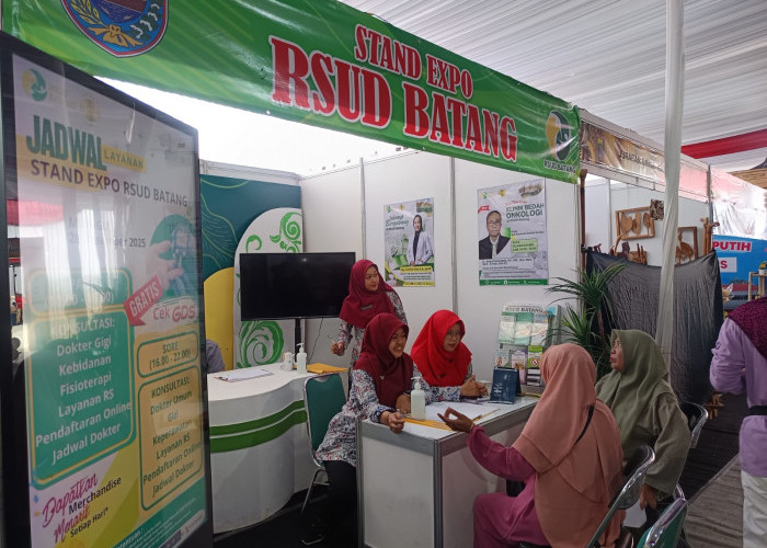 Dekatkan Layanan ke Masyarakat, Stan RSUD Batang Diserbu Pengunjung Batang Nusantara Expo