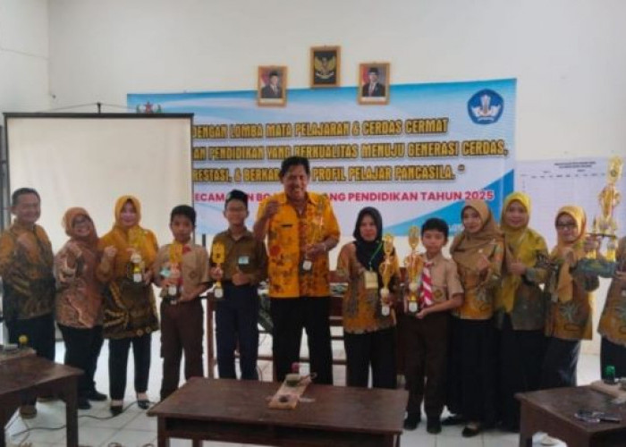 Korwil Pendidikan Bojong Pekalongan Gelar Lomba Mapel dan Cerdas Cermat, Inilah Juaranya