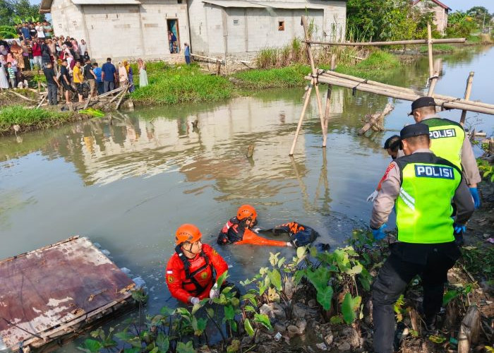 Bocah 6 Tahun Tewas Mengapung di Sungai Sragi Lama