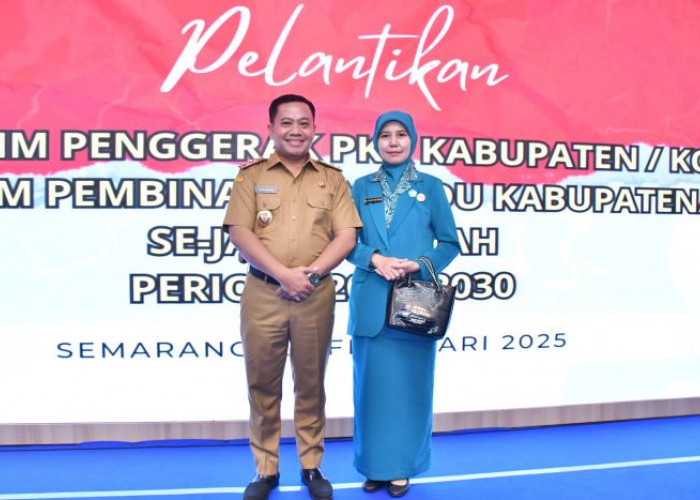 Galuh Sukirman Dilantik Menjadi Ketua TP PKK Kabupaten Pekalongan 2025-2030