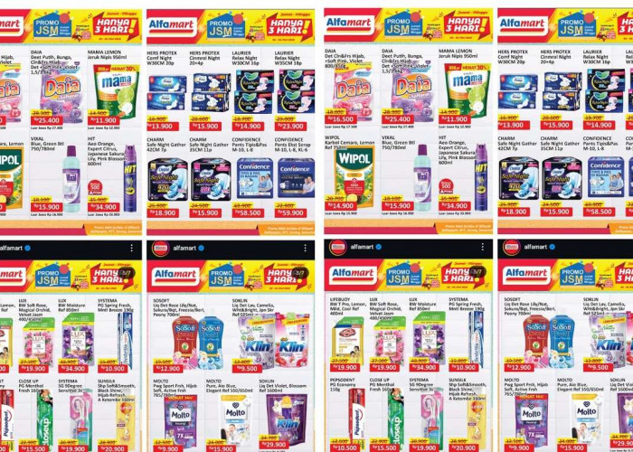 Heboh! Promo JSM Alfamart Terbaru Mei 2025, Banjir Diskon Kebutuhan Harian Hanya 3 Hari Saja!