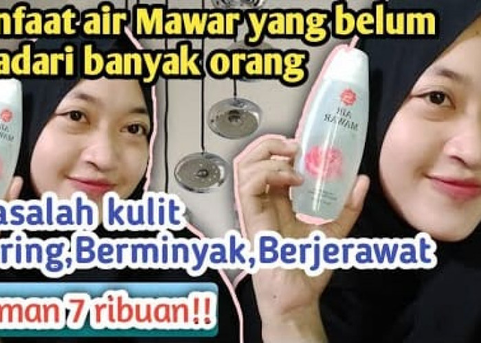 Ternyata, Ini 4 Manfaat dan Cara Pakai Air Mawar Viva yang Benar untuk Menghilangkan Flek Hitam dan Kerutan