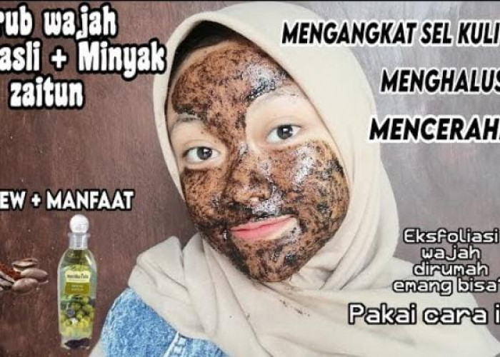 Pakai Masker Kopi dan Minyak Zaitun untuk Flek Hitam, Cuma 3 Bahan Bikin Wajah Bersih Cerah Mempesona