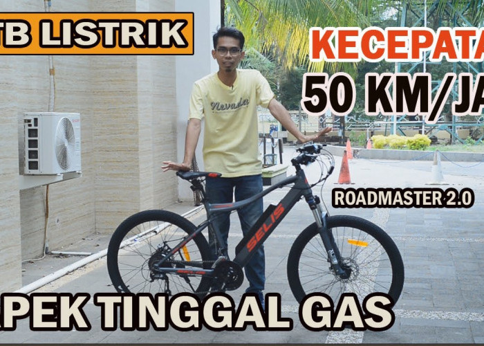 Bukan MTB Biasa! Intip Spesifikasi dan Harga Sepeda Listrik Selis Roadmaster yang Kuat Di Segala Medan
