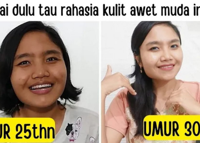 4 Cara Agar Wajah Tidak Terlihat Tua Secara Alami, Efektif Bikin Kulit Putih Glowing Bebas Noda Hitam Permanen