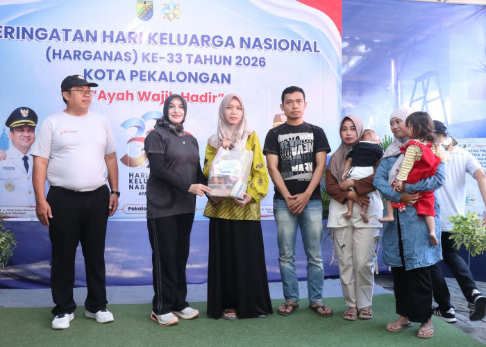   Wawalkot, Balgis Diab Tegaskan Pentingnya Peran Ayah Cegah Stunting di Momentum Harganas 2026 Pekalongan