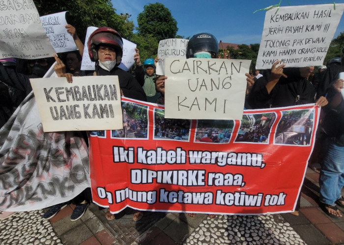 Ribuan Nasabah BMT Mitra Umat Gelar Aksi Demo, Tuntut Pengurus Koperasi Kembalikan Dana Miliaran Rupiah