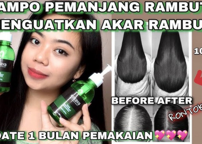 5 Shampo Penumbuh Rambut Cepat dalam 1 Minggu di Alfamart