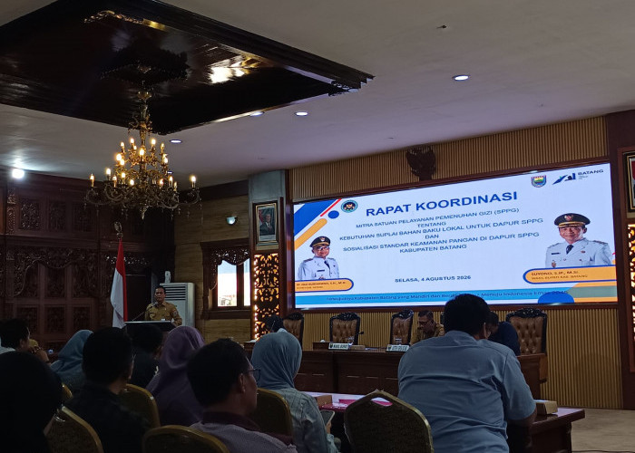 Dana MBG Jangan Bocor ke Luar Daerah, Wabup Batang Minta UMKM Lokal Jadi Pemasok Utama