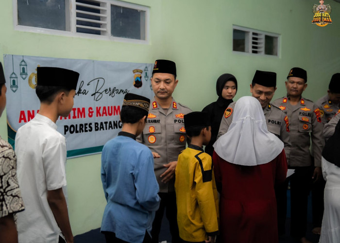 Polres Batang Gelar Buka Puasa Bersama dan Bakti Sosial untuk Anak Yatim di Panti Asuhan Putra Bakti