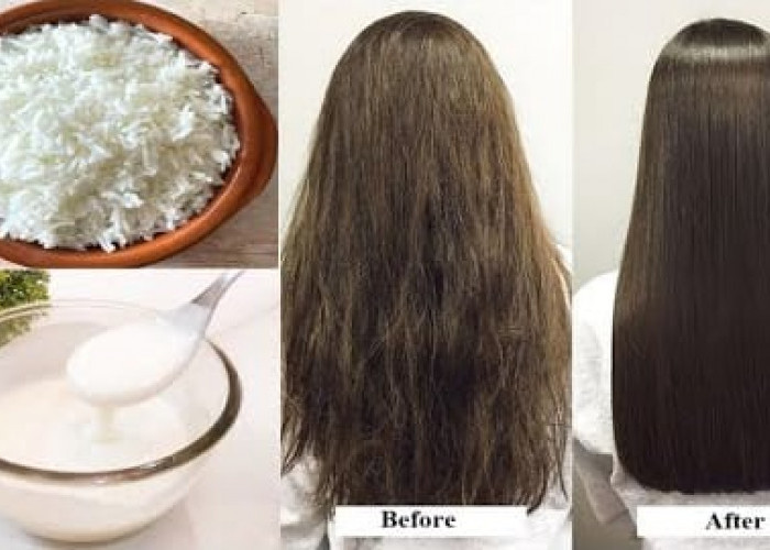 3 Manfaat Air Beras untuk Rambut, Lengkap dengan Cara Pakai Biar Rambut Lurus Tanpa Rebonding
