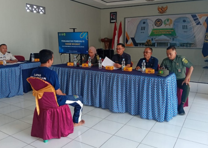 Pastikan Pembinaan Berjalan Optimal, Hakim Wasmat Kunjungi Lapas Pekalongan
