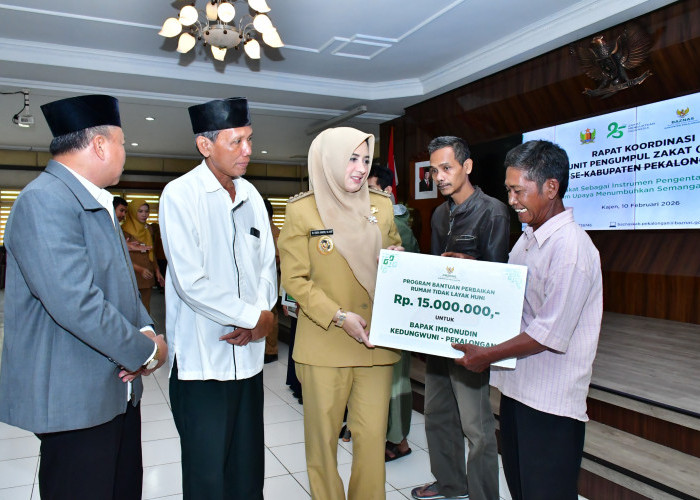 Bupati Fadia Arafiq Buka Rakor UPZ Baznas, Serahkan Bantuan RTLH, Jambanisasi, dan Motor Usaha Disabilitas