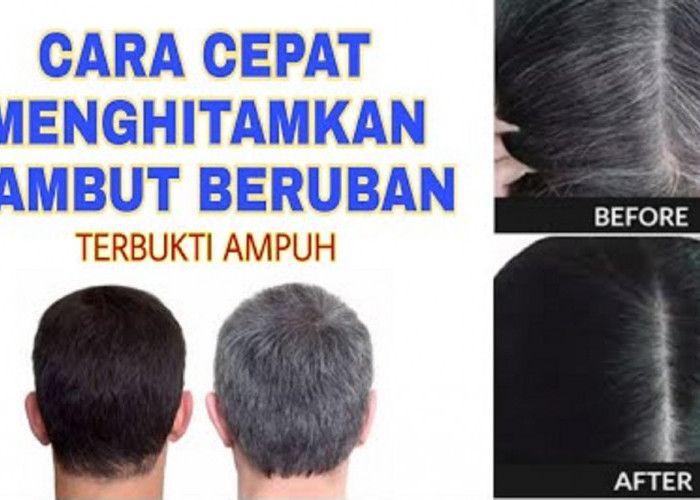 4 Cara Praktis Menghitamkan Rambut dari Bahan Alami Dapur, Cocok untuk Hitamkan Rambut Berkilau Tanpa Semir