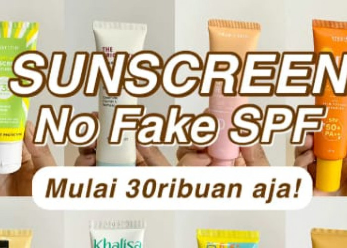 4 Sunscreen Terbaik untuk Flek Hitam Usia 50 Tahun Ke Atas, Bikin Kulit Kencang Bebas Noda dan Kerutan