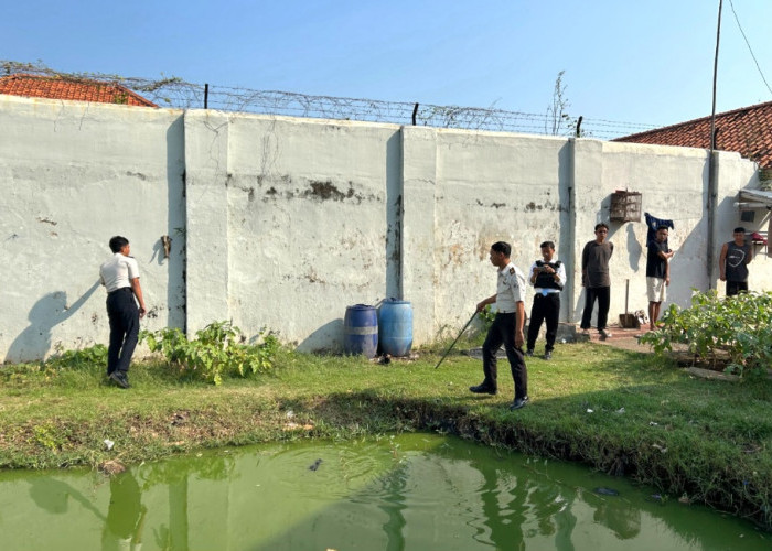 Lapas Pekalongan Perkuat Deteksi Dini melalui Kontrol Keliling Area Blok Hunian