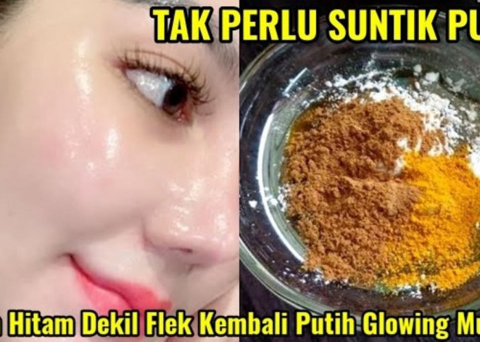 DIY Masker Kunyit Pengelupas Flek Hitam dalam 1 Malam, Pakai 3 Bahan Ini