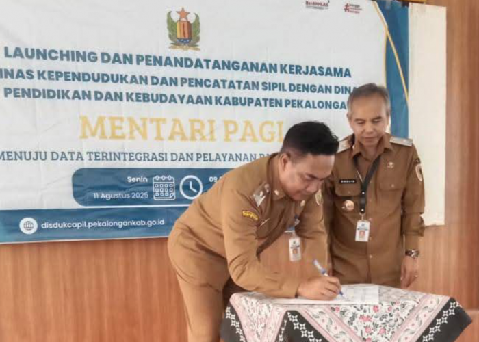 Disdukcapil & Dindikbud Kab Pekalongan Luncurkan Program 'Mentari Pagi' untuk Sinkronisasi Data Anak Usia Dini