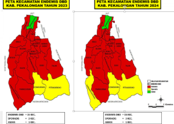 15 Kecamatan di Kabupaten Pekalongan Endemis DBD