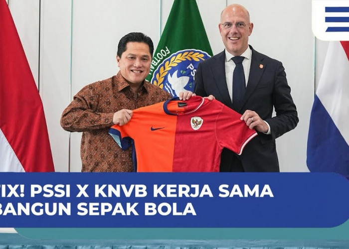 Fix! PSSI dan KNVB Kerja Sama Bangun Sepak Bola, Tapi....