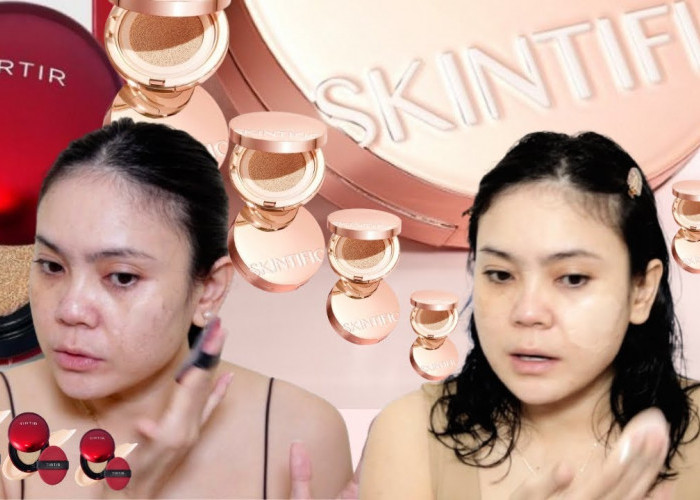 Harga 300 Ribuan Vs 100 Ribuan, Ini Review Battle Cushion Tirtir Vs Skintific, Mana yang Lebih Bagus?-