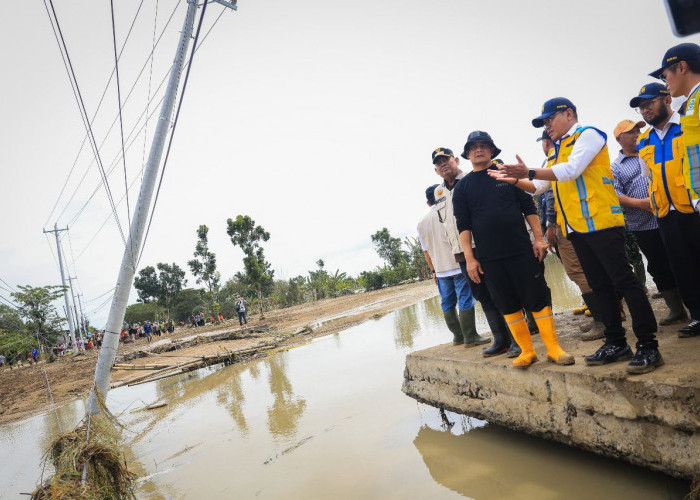 Tanggul Sungai Tuntang Jebol, Gubernur Jateng Perintahkan Normalisasi dan Bantuan Darurat