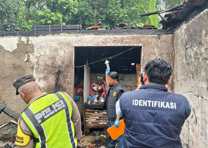 Rumah di Sidomukti Terbakar Saat Ditinggal Penyembelihan Kurban, Kerugian Capai Rp196 Juta